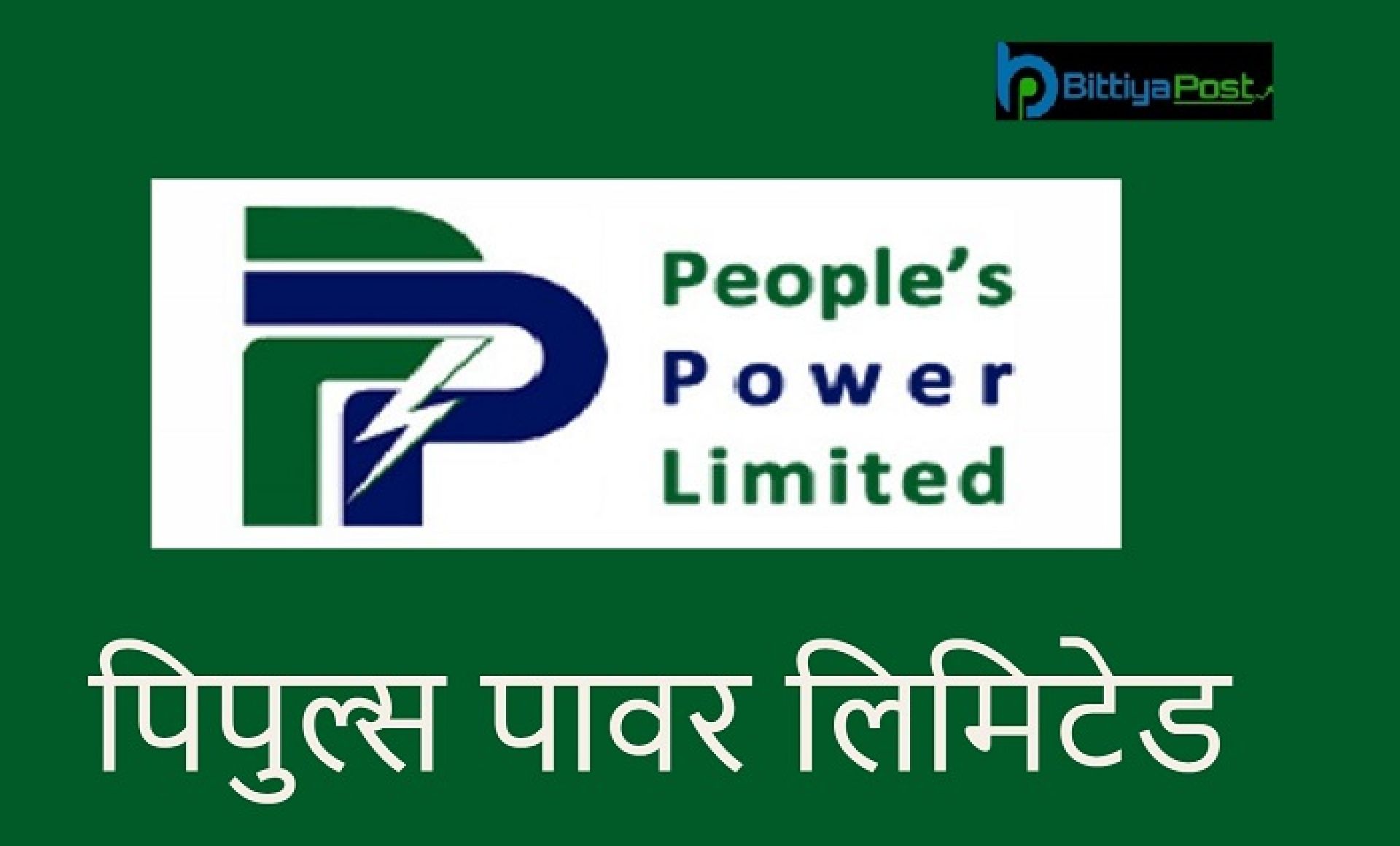पिपुल्स पावरले कमायो ४२ लाख बढी नाफा, प्रतिशेयर आम्दानी कति ? 